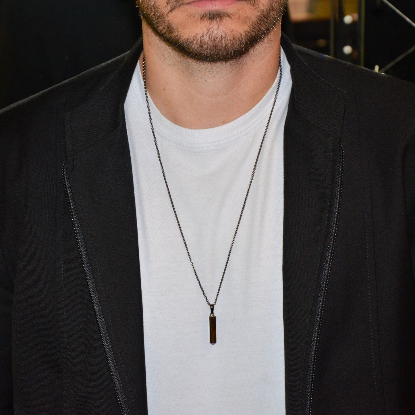 Pingente Obelisco Ametista Natural