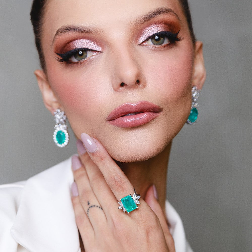 Anel Gloria Citrino Natural