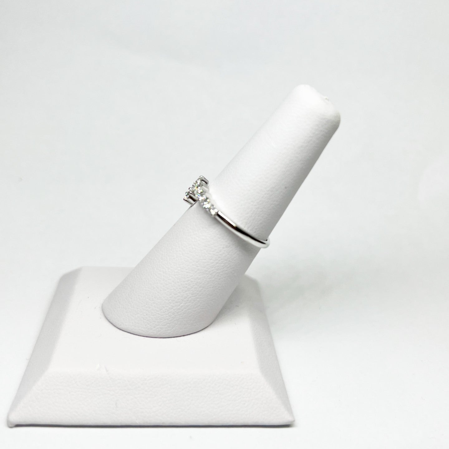 Anel Desencontrado Degradê Moissanitas