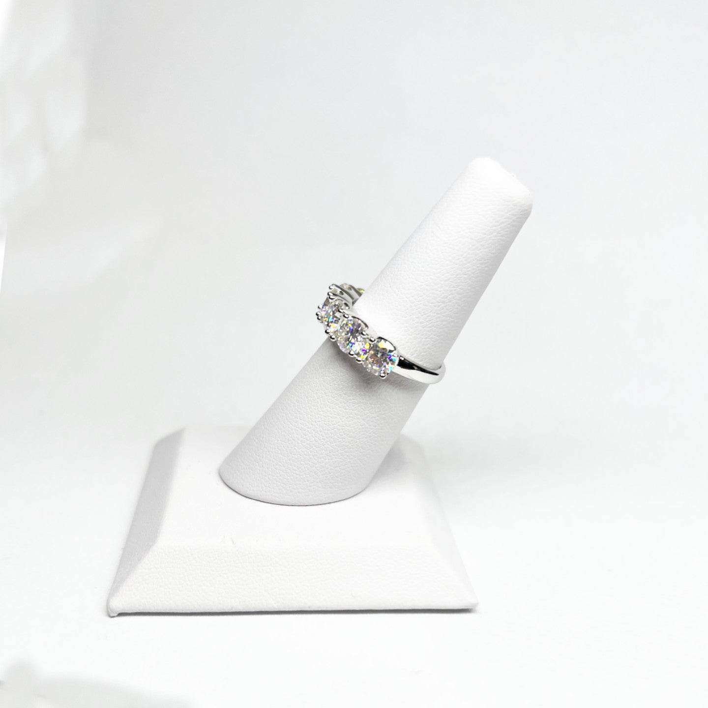 Meia Aliança Moissanita 3,25ct