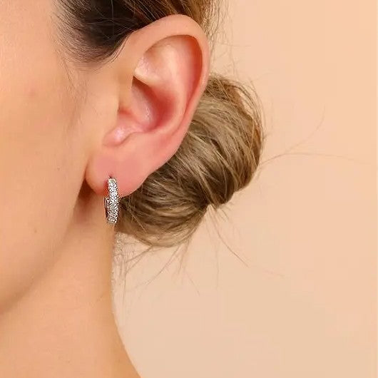 Brinco Argola Baguetes 16mm