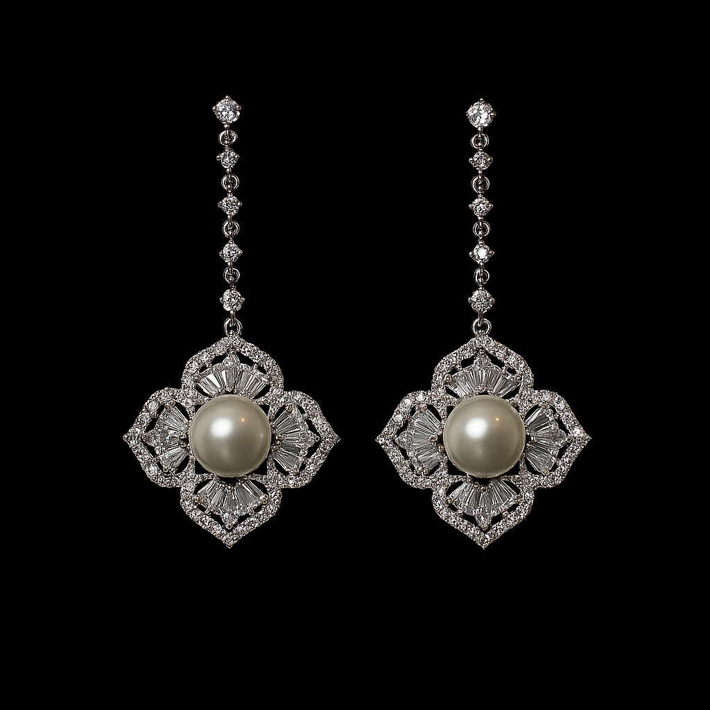 Brinco Classico com Pérola