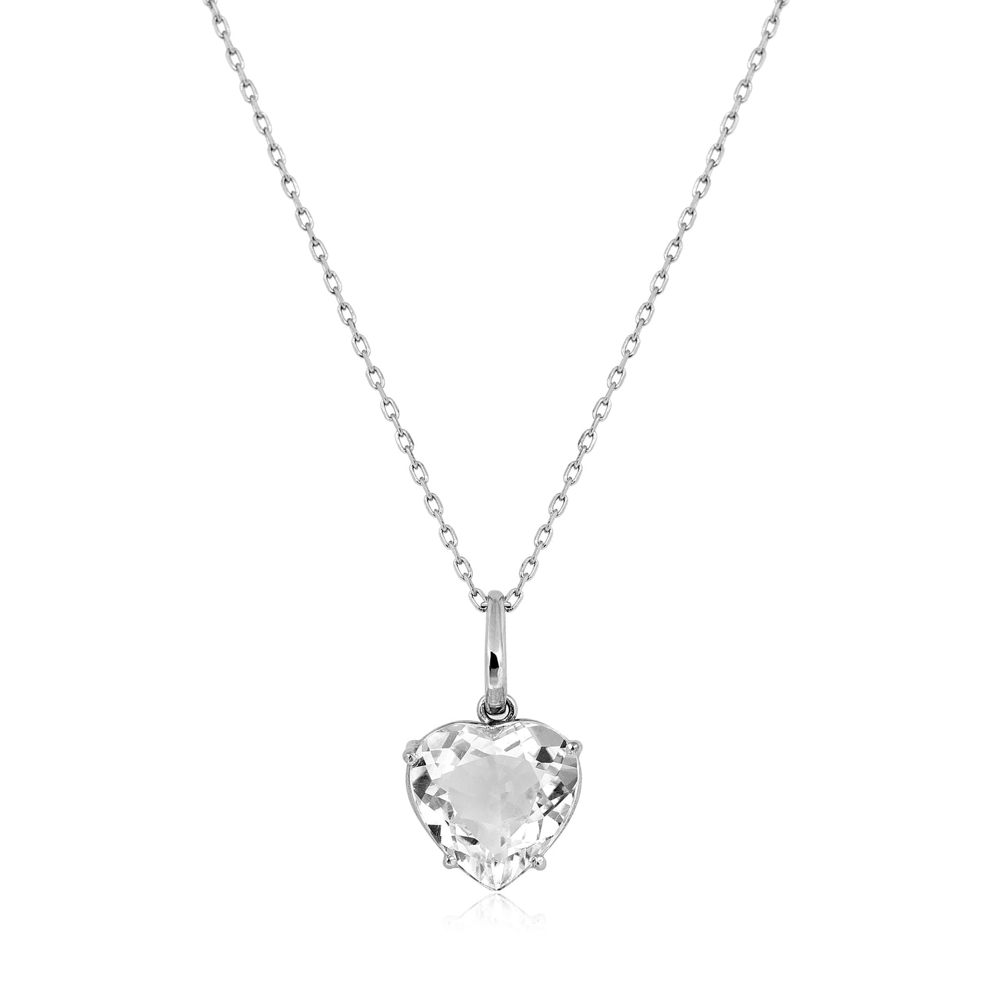 Pingente Coração Topázio