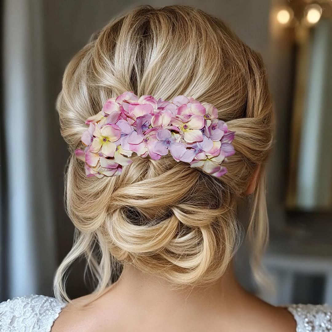 Pente em Hortênsias