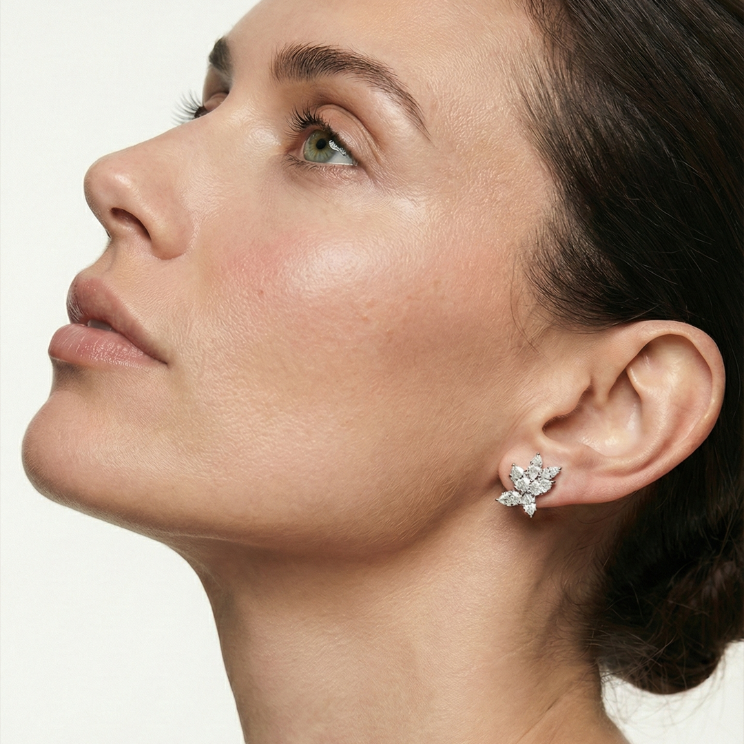 Brinco Earcuff Annie Moissanitas 6.00ct