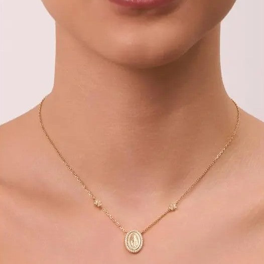 Colar Nossa Senhora das Graças com Rosetinhas