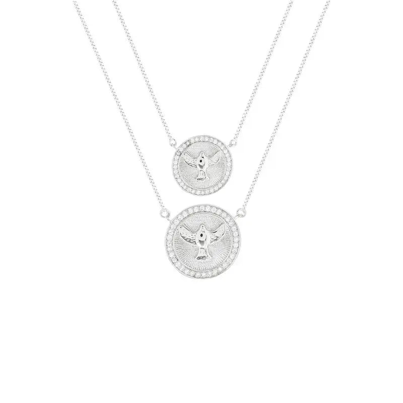 Colar Escapulário Espirito Santo