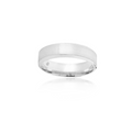 Aliança Contemporânea em Prata 950 - 5,0mm