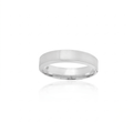 Aliança Contemporânea em Prata 950  - 4,0mm
