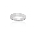 Aliança Contemporânea em Prata 950 - 5,0mm