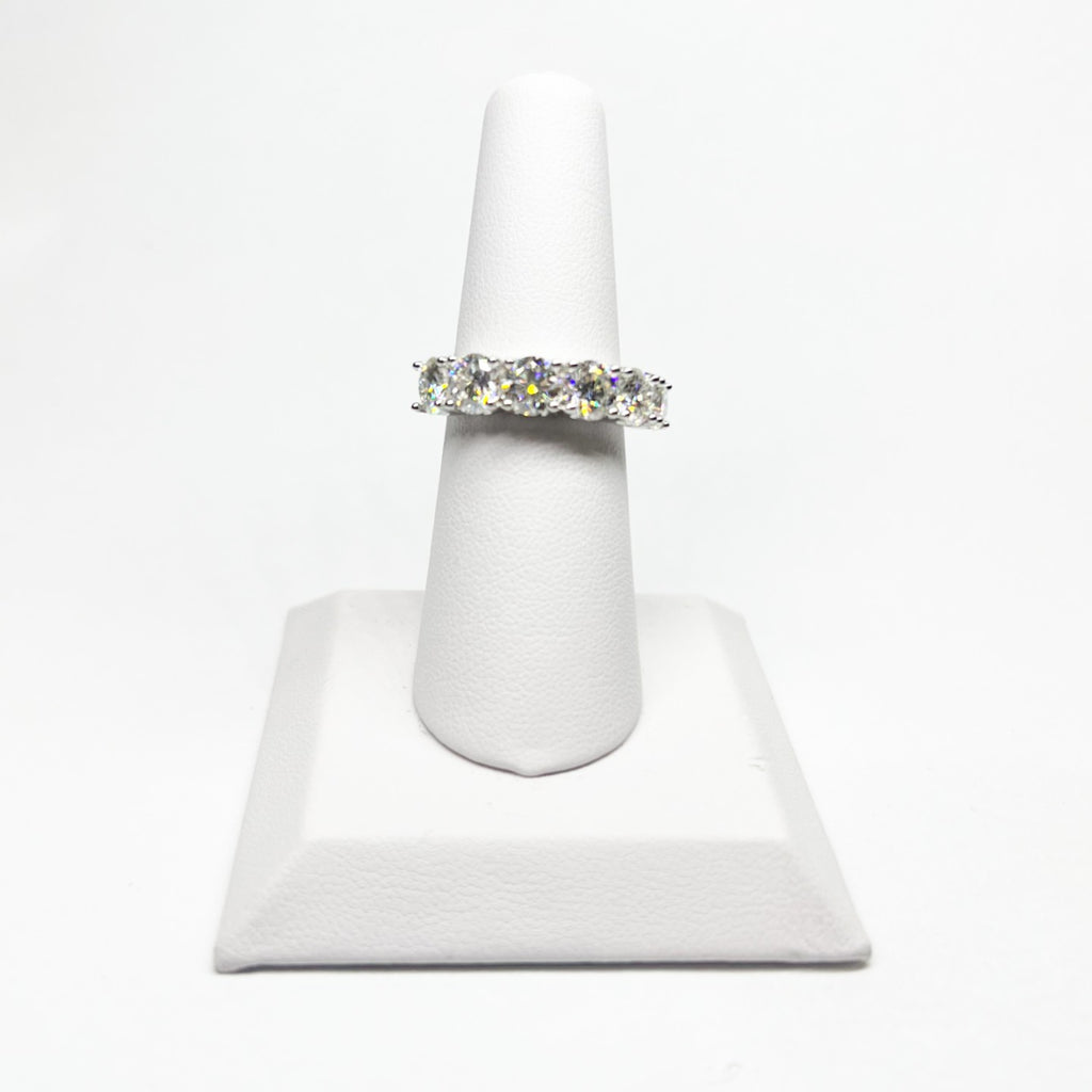 Meia Aliança Moissanita 3,25ct