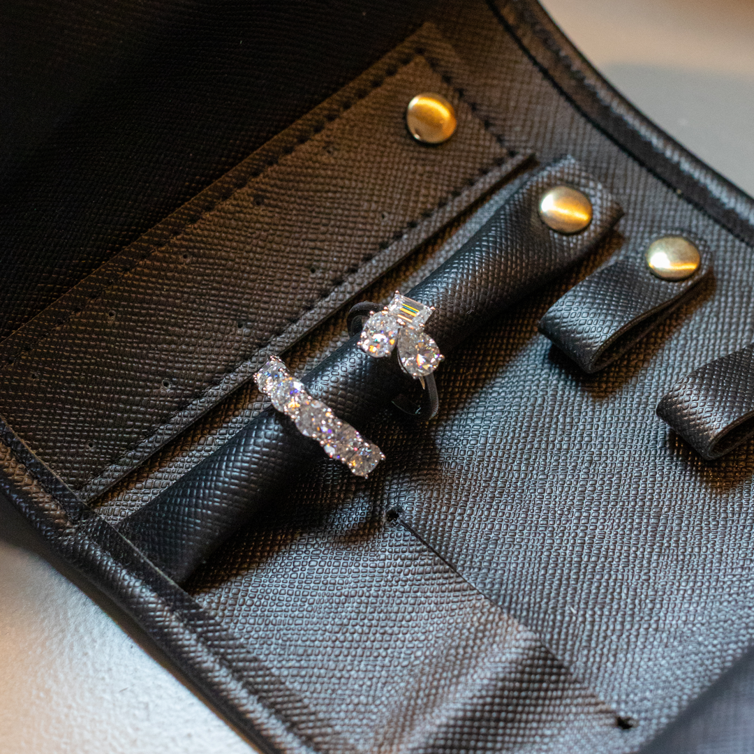 Meia Aliança Moissanita 3,25ct