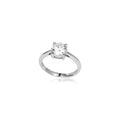 Aliança Solitário Moissanita 8mm - 2,00ct