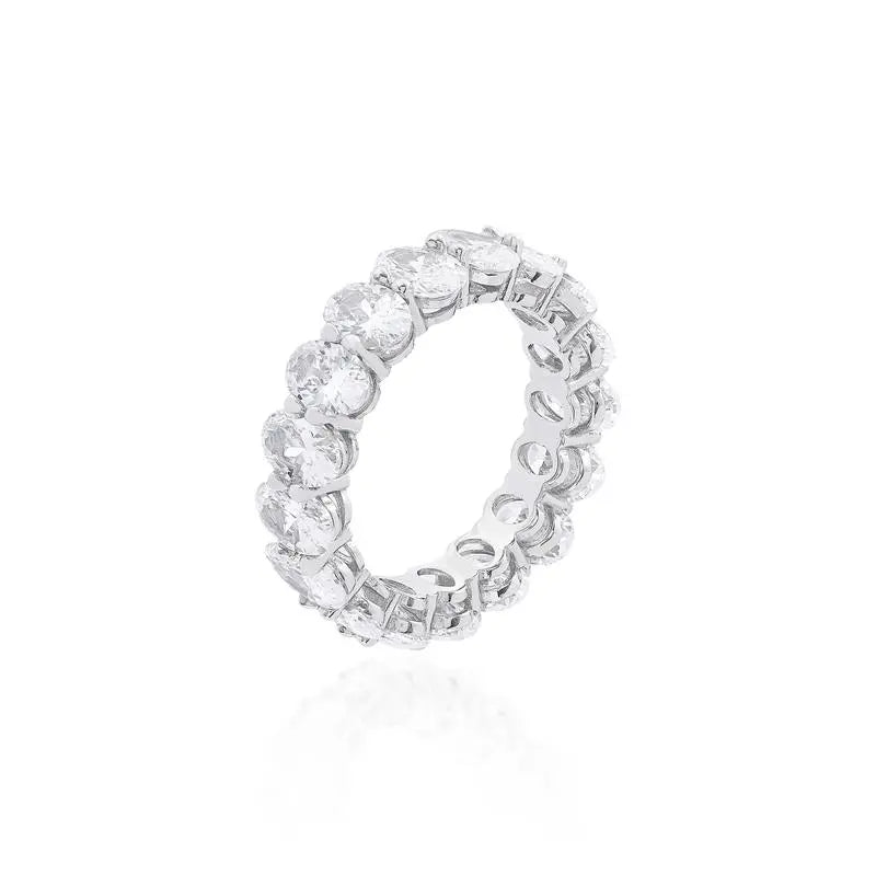 Aliança Inteira Oval 4mm