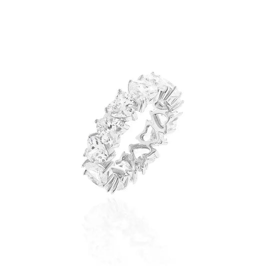 Aliança Corações 5mm