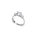 Aliança Trio de Moissanitas 2,25ct