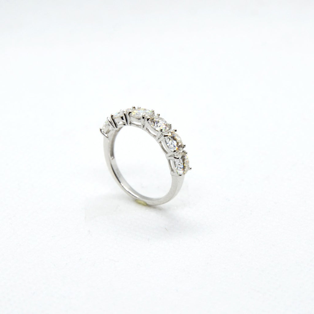 Meia Aliança Moissanita 5mm - 3,00ct
