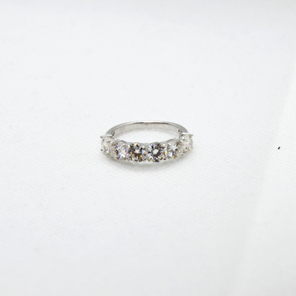 Meia Aliança Moissanita 5mm - 3,00ct