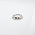 Meia Aliança Moissanita 5mm - 3,00ct