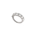 Meia Aliança Moissanita 5mm - 3,00ct