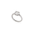 Aliança Solitário Moissanita 8mm 2,00ct