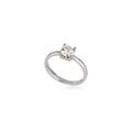 Aliança Solitário Moissanita 1,0ct