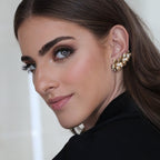 Brinco Earcuff 3 Flores