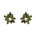 Brinco Soleah Turmalina Verde