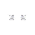 Brinco Solitário Moissanita 0,80ct 6mm