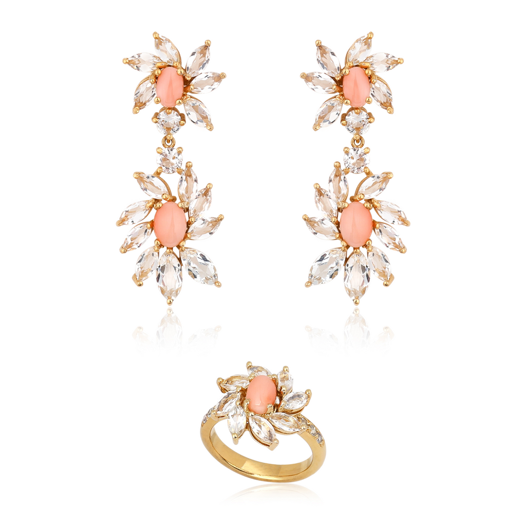 Conjunto Marilia em Coral