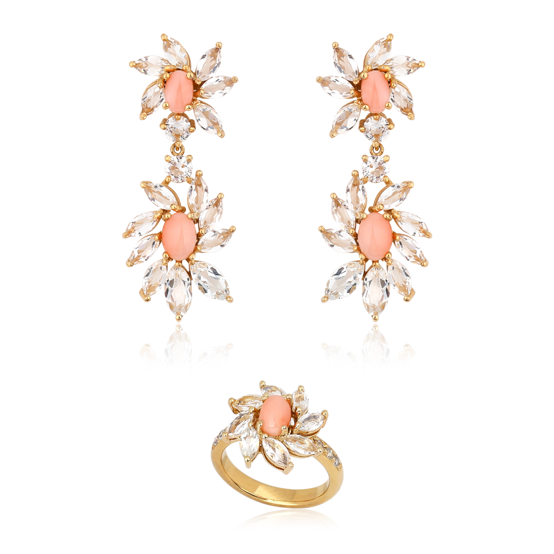 Conjunto Marilia em Coral