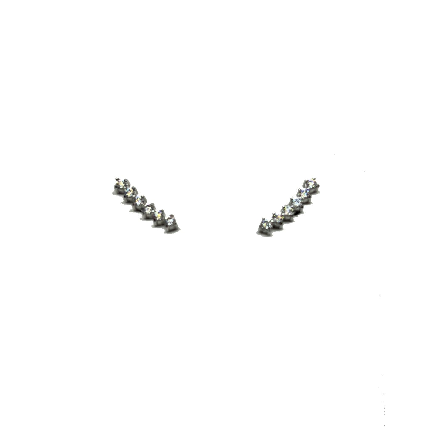 Brinco Piercing de Moissanita