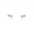 Brinco Earcuff Gotas Moissanita
