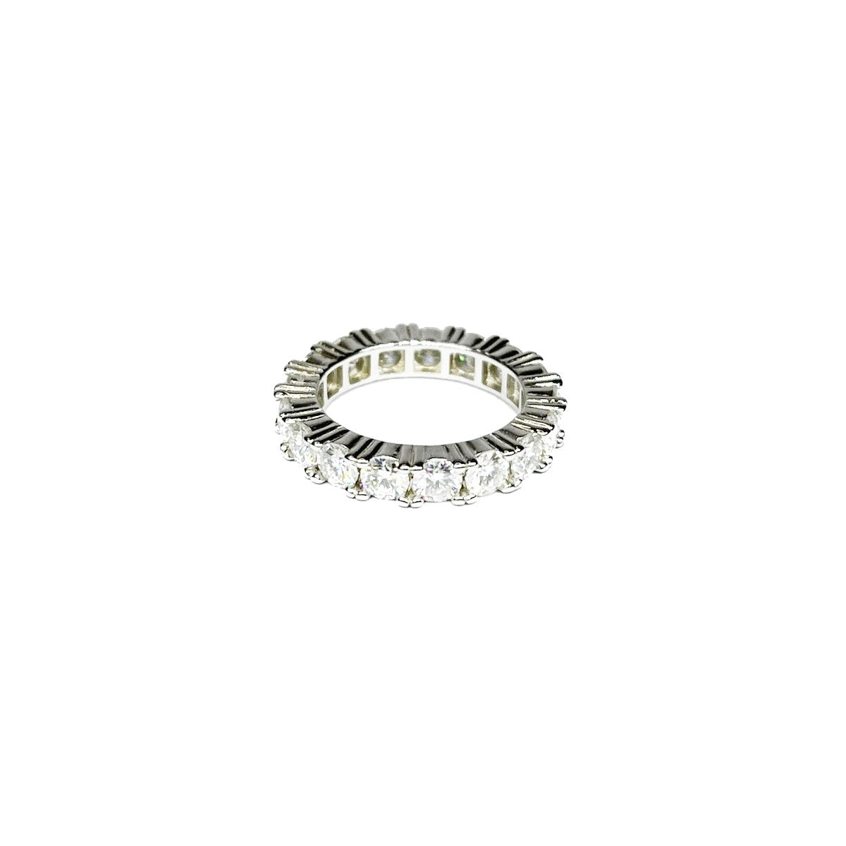 Aliança Moissanita Inteira 4,25ct