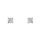 Brinco Solitário Moissanita 1,00ct - 6,5mm