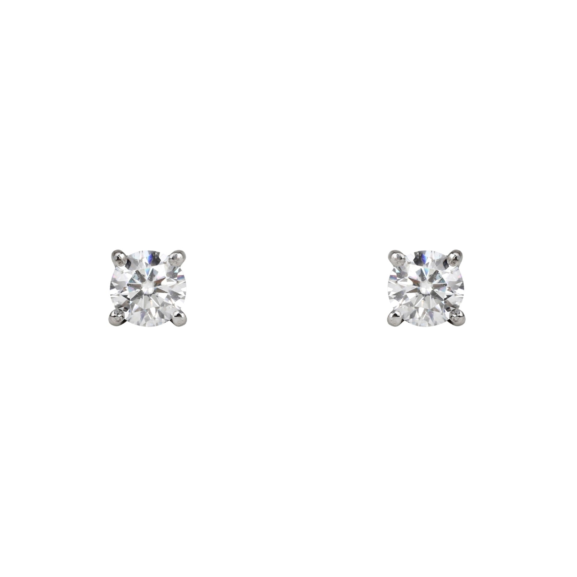 Brinco Solitário Moissanita 1,00ct - 6,5mm