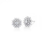 Brinco Dandelion de Moissanitas
