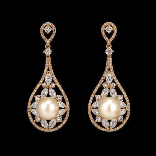 Brinco Clássico com Pérola