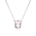 Colar Kunzita Oval Natural 2,48ct