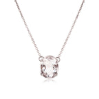 Colar Kunzita Oval Natural 2,48ct