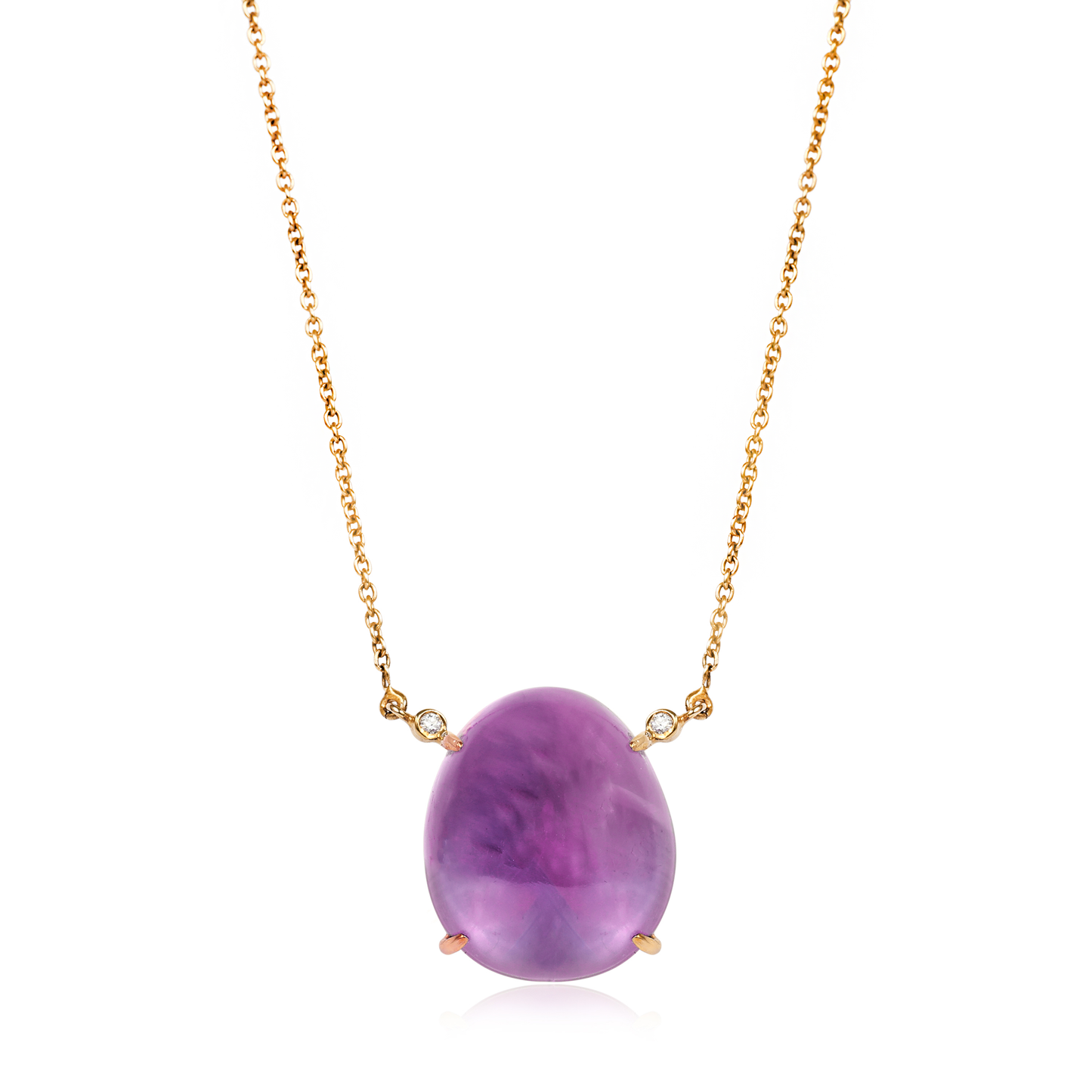 Pingente Ametista Cabochon