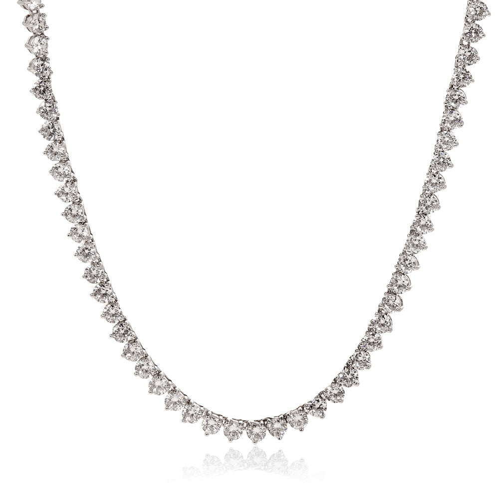 Colar Riviera 3mm 3 Garras