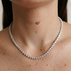 Colar Riviera 3mm 3 Garras