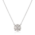 Colar Composição Moissanita 3,50ct