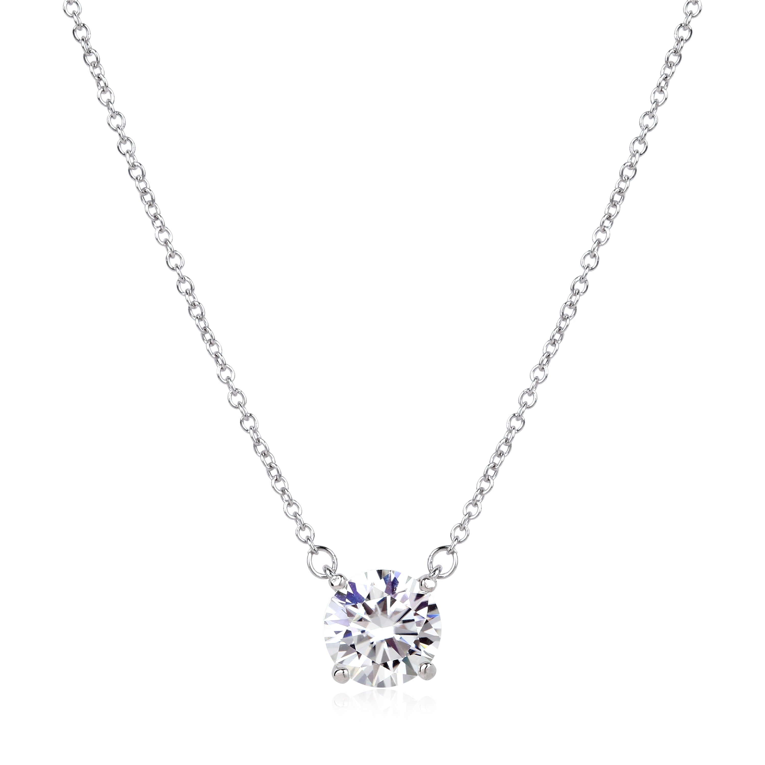 Colar Solitário Moissanita 2,00ct