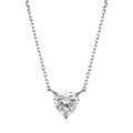 Colar Coração Moissanita 2,50ct