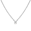 Colar Solitário Moissanita 0,10ct