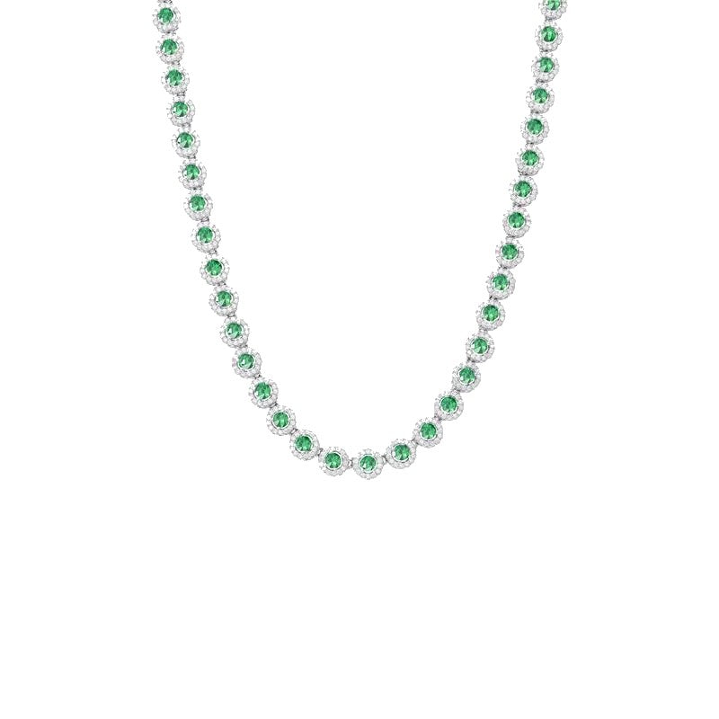 Colar Pontos de Luz com Moldura