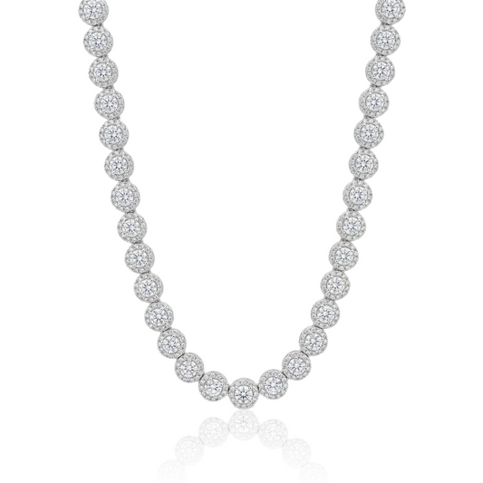 Colar Pontos de Luz com Moldura