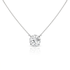 Colar Solitário Moissanita 11mm - 4,35ct